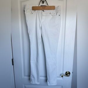Rock & Republic Women's White Skinny Jeans Size 10